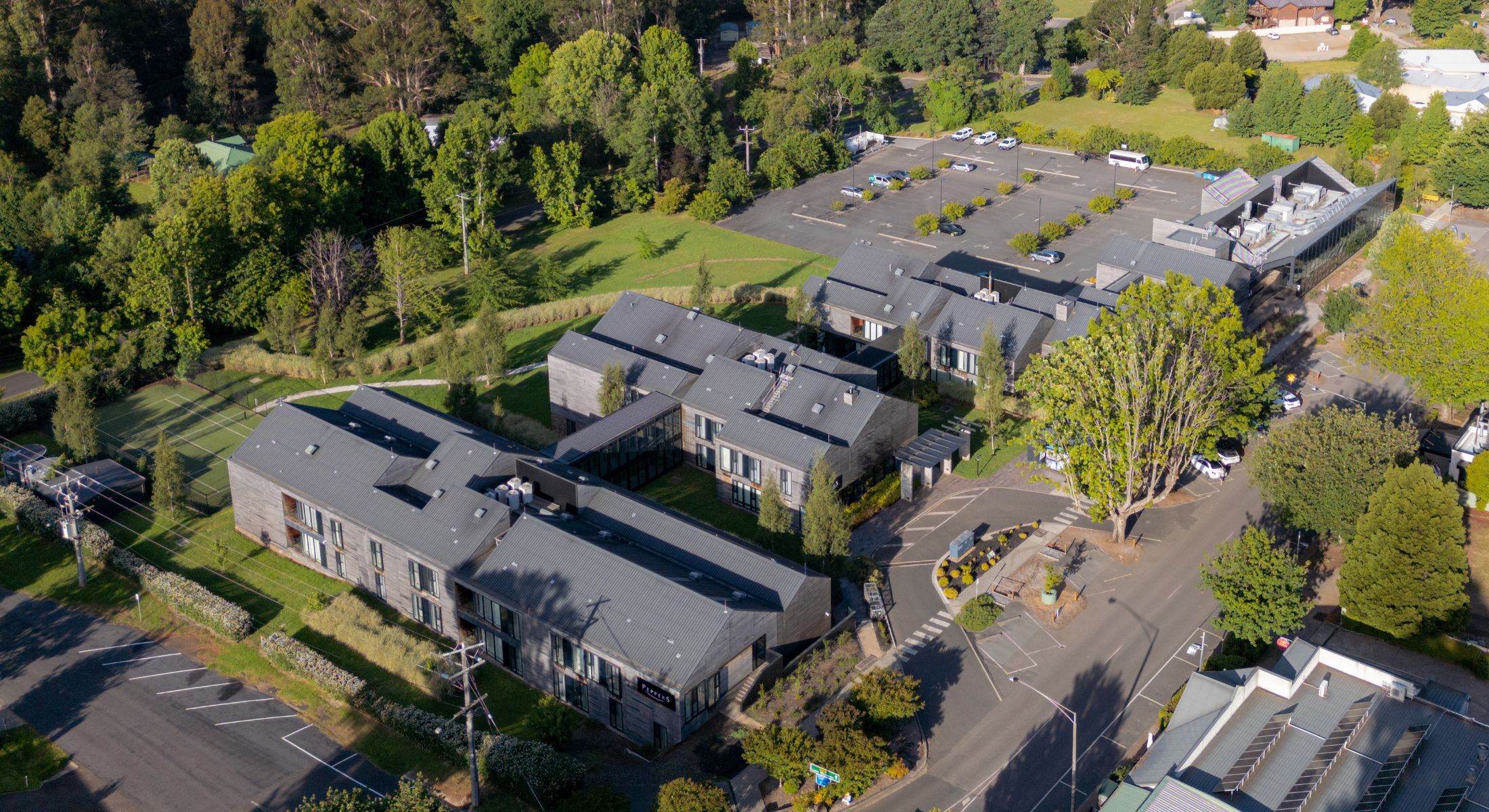 Aerial of Peppers Marysville